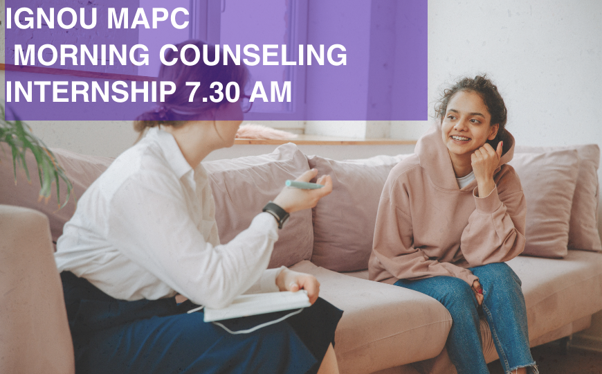 morning counseling 7.30july