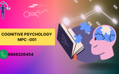 COGNITIVE PSYCHOLOGY -001 MAPC