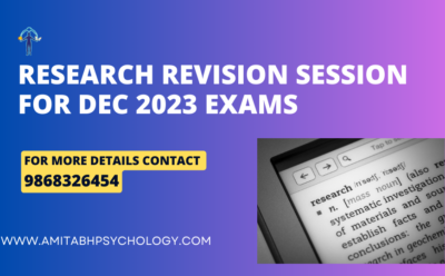 RESEARCH METHODOLOGY REVISION SESSION FOR DEC 2023 EXAM