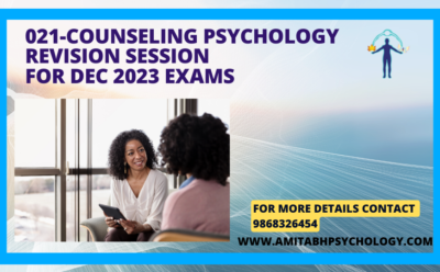 021-COUNSELING REVISION SESSION FOR DEC 2023 EXAM