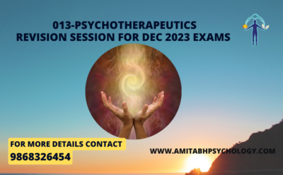 013-PSYCHOTHERAPEUTICS REVISION SESSION DEC 2023 EXAM